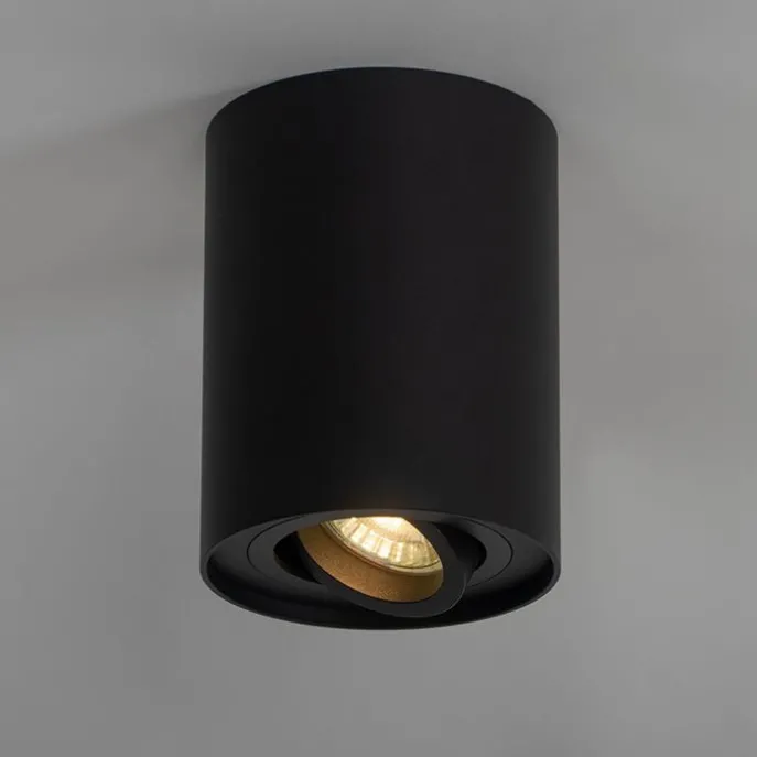 Smarter Deckenspot schwarz verstellbar inkl. Wifi GU10 - Rondoo up