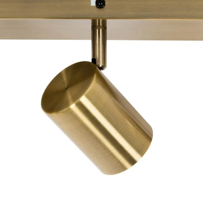 Smarter Deckenstrahler Bronze 3-flammig Verstellbar Inkl. Wifi GU10 50mm - Jeana