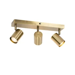 Smarter Deckenstrahler Bronze 3-flammig Verstellbar Inkl. Wifi GU10 50mm - Jeana