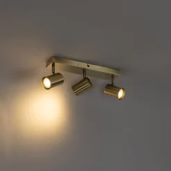 Smarter Deckenstrahler Bronze 3-flammig Verstellbar Inkl. Wifi GU10 50mm - Jeana