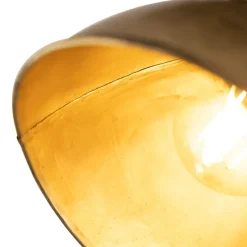 Smarter Deckenstrahler Bronze mit Holz 18 cm inkl. WiFi A60 - Mangoes