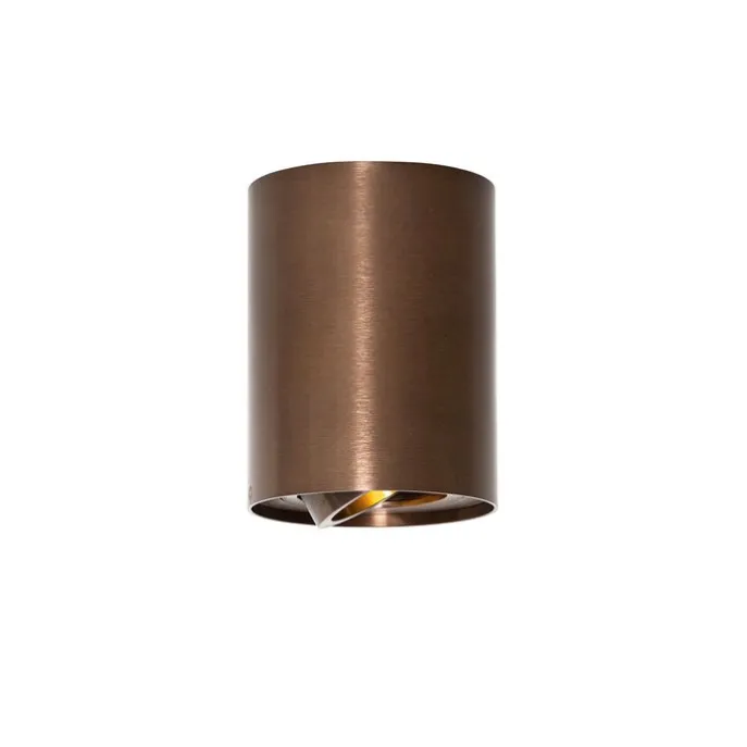 Smarter Deckenstrahler Dunkelbronze Dreh- und Kippbar Inkl. Wifi GU10 50mm - Rondoo Up