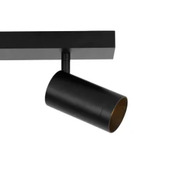 Smarter Deckenstrahler schwarz verstellbar 2-flammig inkl. 2 Wifi GU10 50mm - Jeana Luxe