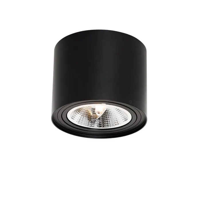 Smarter Deckenstrahler schwarz verstellbar inkl. Wifi GU10 111mm - Rondoo Up