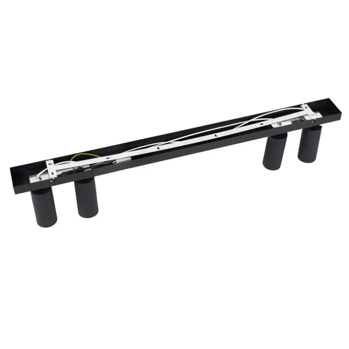 Smarter Deckenstrahler schwarz 4-flammig verstellbar inkl. 4 Wifi GU10 50mm - Renna