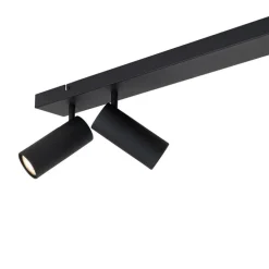 Smarter Deckenstrahler schwarz 4-flammig verstellbar inkl. 4 Wifi GU10 50mm - Renna