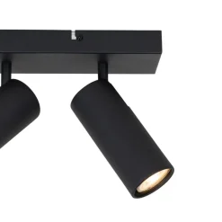 Smarter Deckenstrahler schwarz 4-flammig verstellbar inkl. 4 Wifi GU10 50mm - Renna