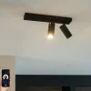Smarter Deckenstrahler schwarz 2-flammig verstellbar inkl. 2 Wifi GU10 50mm - Renna