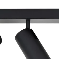 Smarter Deckenstrahler schwarz 2-flammig verstellbar inkl. 2 Wifi GU10 50mm - Renna