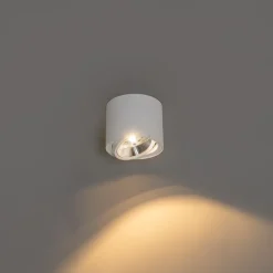 Smarter Deckenstrahler weiß dreh- und schwenkbar inkl. Wifi GU10 111mm - Rondoo Up