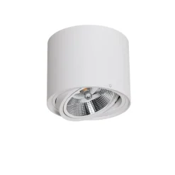 Smarter Deckenstrahler weiß dreh- und schwenkbar inkl. Wifi GU10 111mm - Rondoo Up