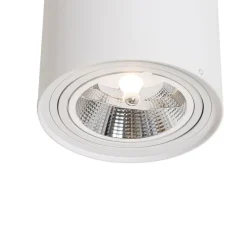 Smarter Deckenstrahler weiß dreh- und schwenkbar inkl. Wifi GU10 111mm - Rondoo Up