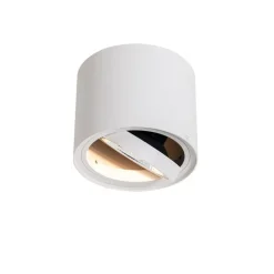 Smarter Deckenstrahler weiß dreh- und schwenkbar inkl. Wifi GU10 111mm - Rondoo Up