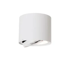 Smarter Deckenstrahler weiß dreh- und schwenkbar inkl. Wifi GU10 111mm - Rondoo Up