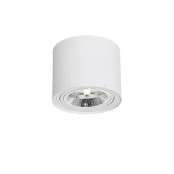 Smarter Deckenstrahler weiß dreh- und schwenkbar inkl. Wifi GU10 111mm - Rondoo Up