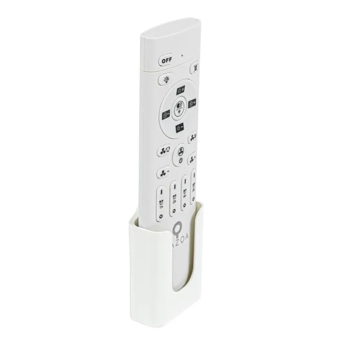 Smarter Deckenventilator Weiß 59,5cm inkl. LED Dimmbar mit Fernbedienung - Deniz