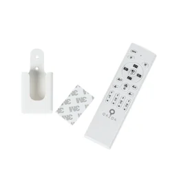 Smarter Deckenventilator schwarz 54cm inkl. LED Dimmbar mit Fernbedienung - Dave