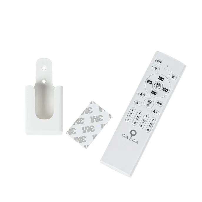 Smarter Deckenventilator schwarz 54cm inkl. LED Dimmbar mit Fernbedienung - Dave