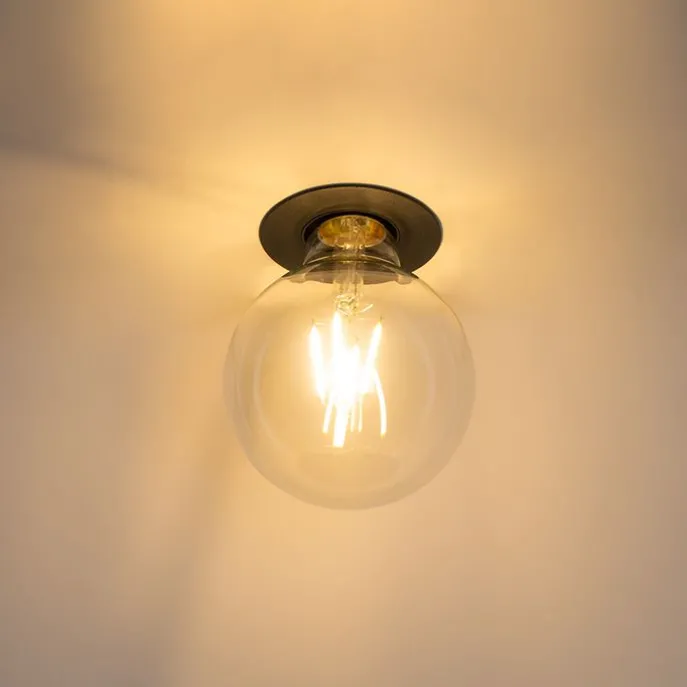 Smarter Einbauspot schwarz inkl. WiFi G95 Lichtquelle - Insight