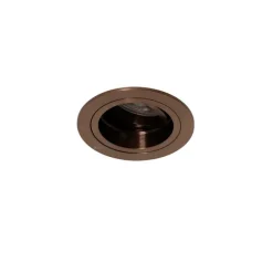 Smarter Einbaustrahler Dunkelbronze Rund Kipp- und Drehbar inkl. Wifi GU10 50mm - Chuck