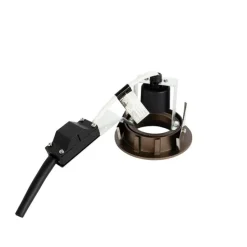 Smarter Einbaustrahler Dunkelbronze Kippbar Inkl. Wifi GU10 50mm - Cisco