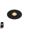 Smarter Einbaustrahler schwarz inkl. Wifi GU10 50mm - Buco