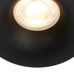 Smarter Einbaustrahler schwarz inkl. Wifi GU10 50mm - Gijs