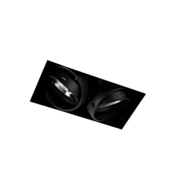 Smarter Einbaustrahler Schwarz Trimless 2-Licht inkl. 2 Wifi GU10 111mm - Oneon