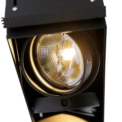 Smarter Einbaustrahler Schwarz Trimless 2-Licht inkl. 2 Wifi GU10 111mm - Oneon