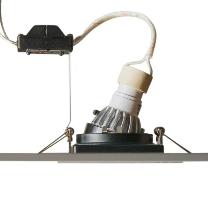 Smarter Einbaustrahler Stahl inkl. Wifi GU10 Lichtquelle - Carree