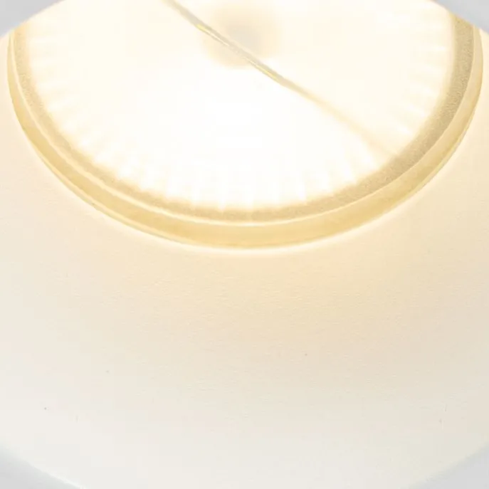 Smarter Einbaustrahler Weiß IP44 inkl. Wifi GU10 70mm - Dept