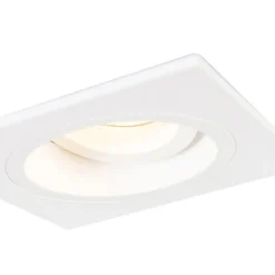 Smarter Einbaustrahler weiss quadratisch inkl. WiFi GU10 - Chuck