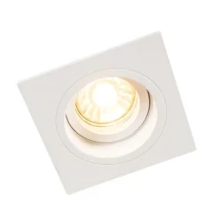 Smarter Einbaustrahler weiss quadratisch inkl. WiFi GU10 - Chuck