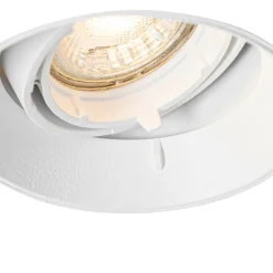 Smarter Einbaustrahler Weiß Rund Trimless inkl. Wifi GU10 50mm - Oneon