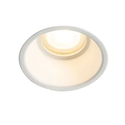 Smarter Einbaustrahler Weiß IP44 inkl. Wifi GU10 50mm - Dept