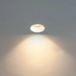 Smarter Einbaustrahler Weiß IP44 inkl. Wifi GU10 50mm - Dept