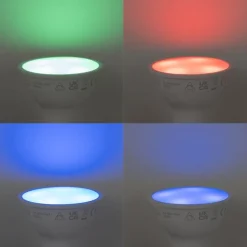 Smarter Erdspießstrahler schwarz verstellbar IP65 inkl. Wifi GU10 50mm - Oneon