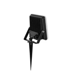 Smarter Heizkörper schwarz 14,5 cm inkl. LED IP65 mit Erdungsstift - Ruud