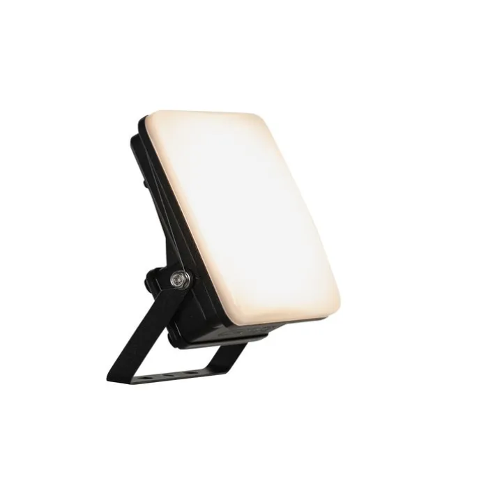 Smarter Heizkörper schwarz 12,8 cm inkl. LED IP65 mit Erdungsstift - Ruud