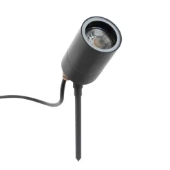 Smarter moderner Spike-Spot anthrazit IP44 inkl. WiFi GU10 - Solo