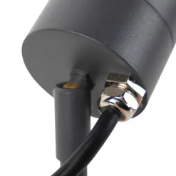 Smarter moderner Spike-Spot anthrazit IP44 inkl. WiFi GU10 - Solo