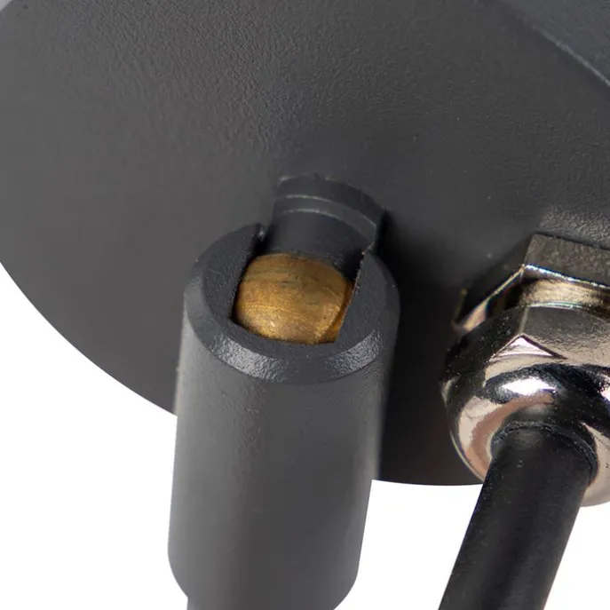 Smarter moderner Spike-Spot anthrazit IP44 inkl. WiFi GU10 - Solo