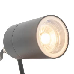 Smarter moderner Spike-Spot anthrazit IP44 inkl. WiFi GU10 - Solo