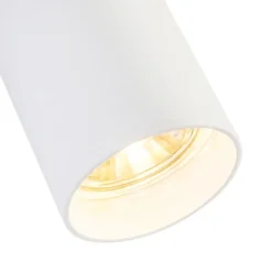 Smarter moderner Spot weiß inkl. WiFi GU10 Lichtquelle - Tuba