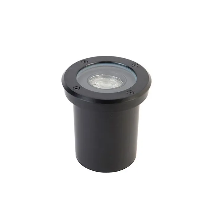 Smarter Outdoor Bodenstrahler schwarz verstellbar inkl. Wifi GU10 - Delux