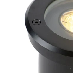 Smarter Outdoor Bodenstrahler schwarz verstellbar inkl. Wifi GU10 - Delux