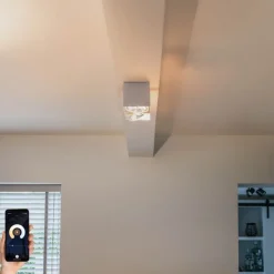 Smarter Spot White Rechteckig 2-Licht Inkl. 2 Wifi GU10 111mm - Box