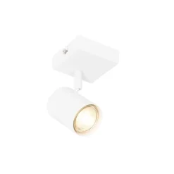 Smarter Strahler weiß verstellbar quadratisch inkl. Wifi GU10 50mm - Jeana