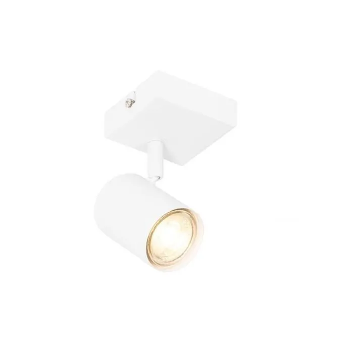 Smarter Strahler weiß verstellbar quadratisch inkl. Wifi GU10 50mm - Jeana