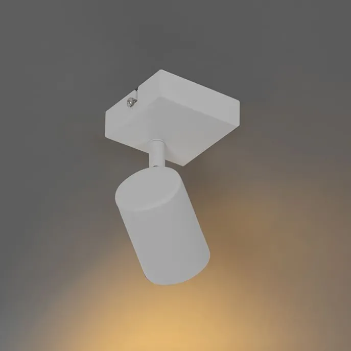 Smarter Strahler weiß verstellbar quadratisch inkl. Wifi GU10 50mm - Jeana